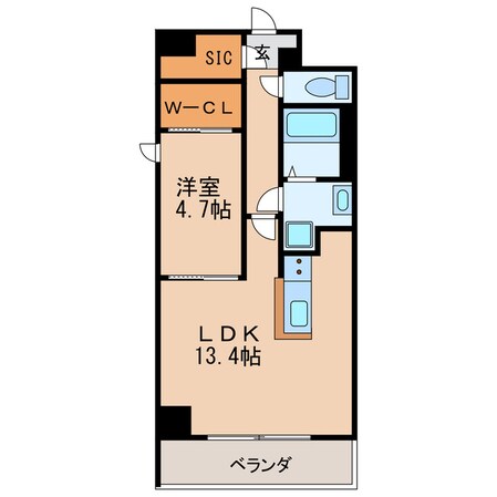 Viare storiaの物件間取画像